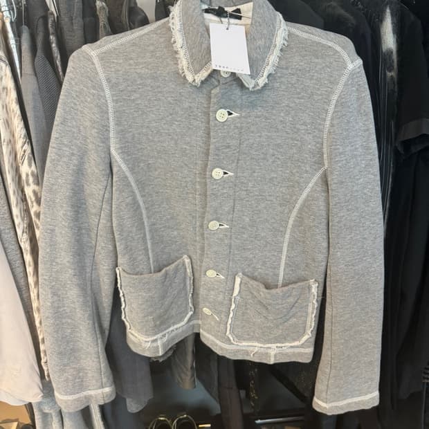 꼼데가르송 트리콧 자켓