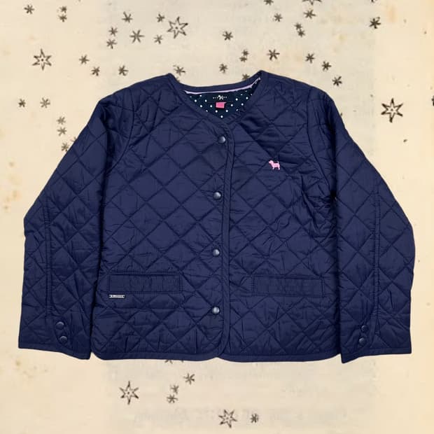 블루독 키즈 여아 경량패딩