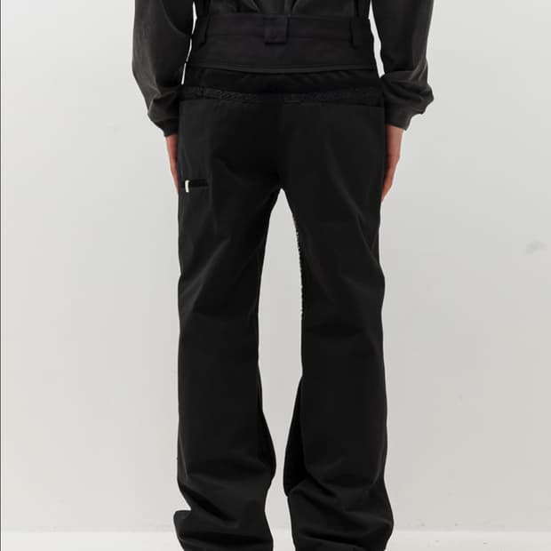 엑슬림 EP.3 02 TROUSERS BLACK