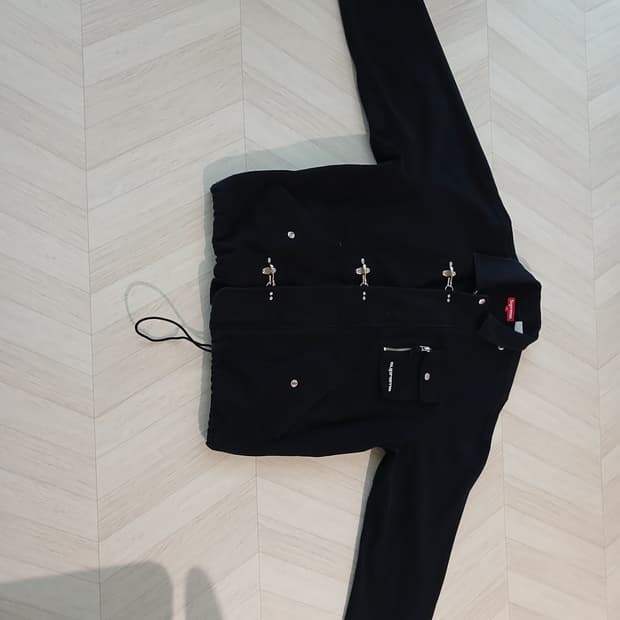 슈프림 캔버스 클립자켓