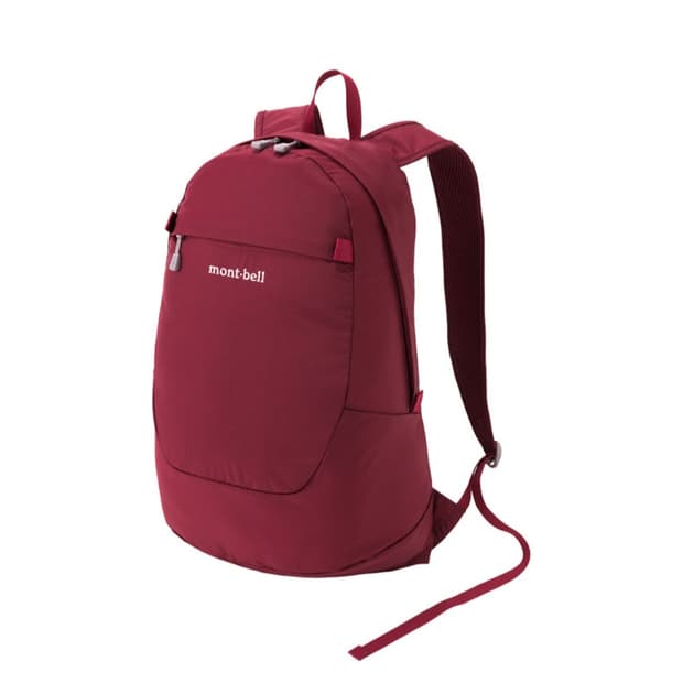몽벨 포케터블 백팩 /15L/버건디 와인 레드