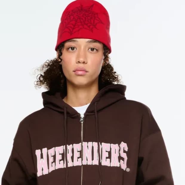 위캔더스 스파이더웹 울 비니