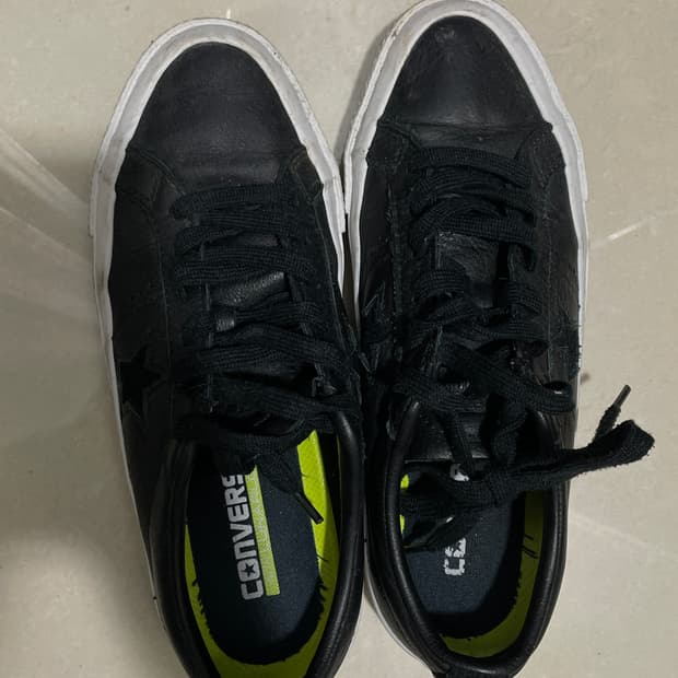 컨버스 원스타 블랙 스니커즈 240