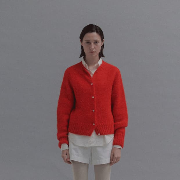 낫띵리튼 알파카 가디건