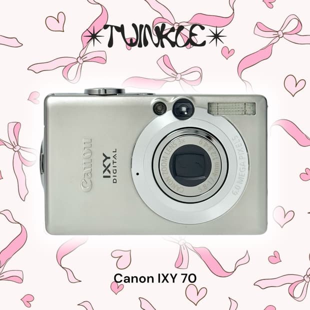 Canon ixy 캐논 익시 70 (익서스 60)