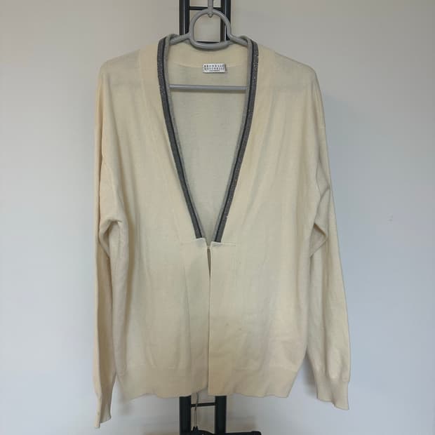 브루넬로쿠치넬리  정품  캐시미어  가디건 -M사이즈