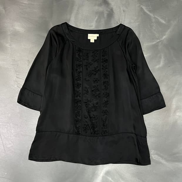  dkny 플라워 블라우스 y16187