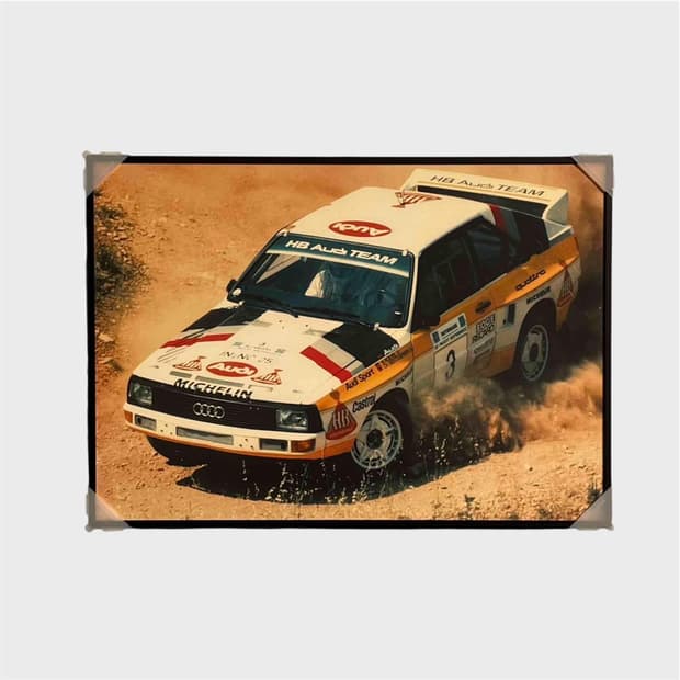 아우디 빈티지 포스터 (액자포함)