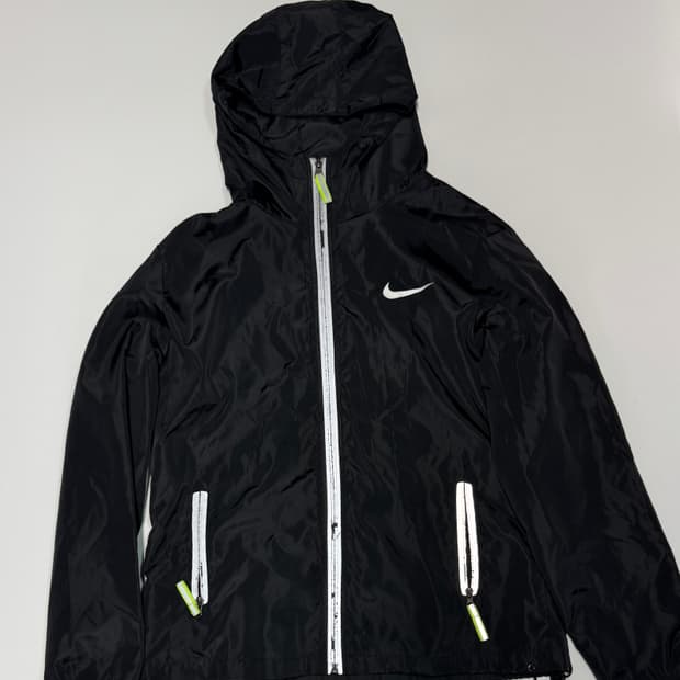 나이키 올드스쿨 스탠다드 핏 후드 바람막이 L
