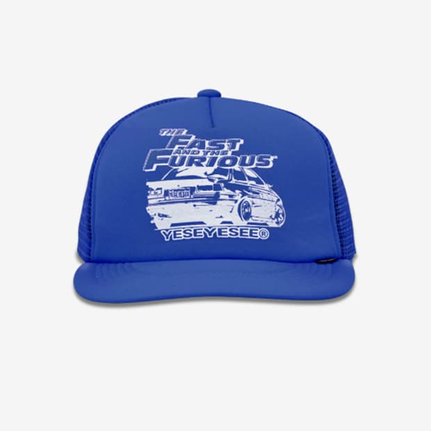 새상품) 예스아이씨 블루 볼캡