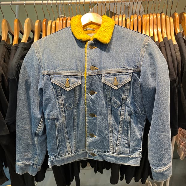 빈티지 70s~90s 데님 bobson 쉐르파 자켓 