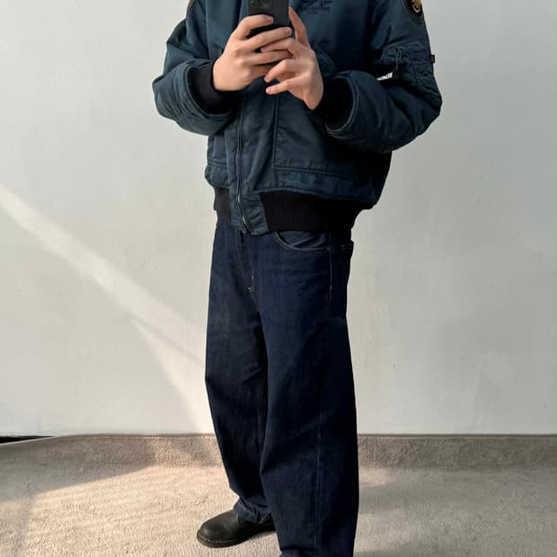 [XL] 알파인더스트리 CWU-45/P 미군 플라이트 항공 점퍼 바시티