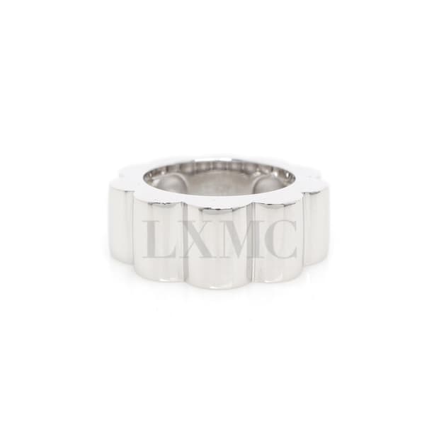 샤넬 프로필드 까멜리아 링 한정판 화이트골드 반지