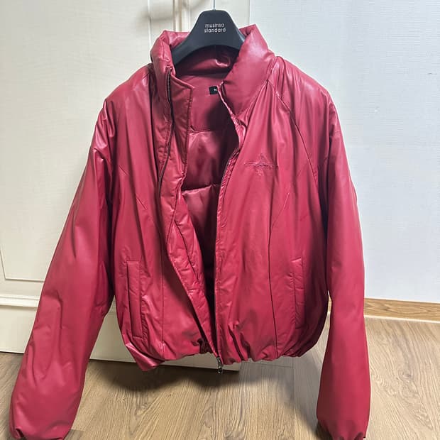 낫포너드 레더 인시전 푸퍼 자켓