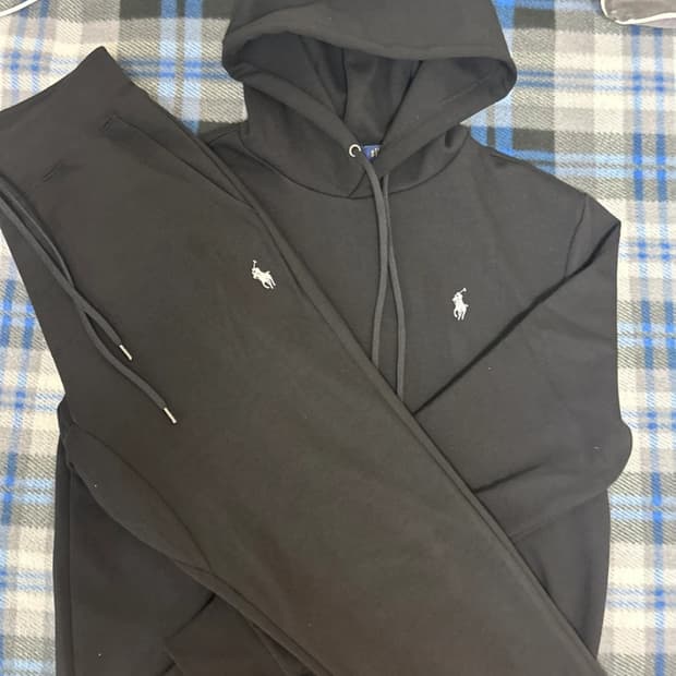 폴로 랄프 로렌 후드티 & 조거팬츠 셋업 (정품)