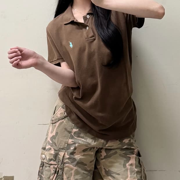 폴로랄프로렌 브라운 카라티