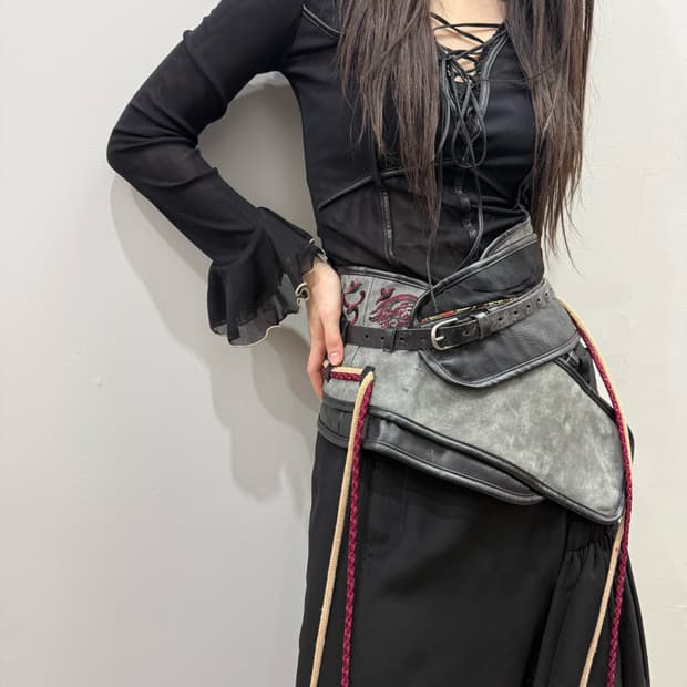 큐티 플래시 오비 디자인 코르셋