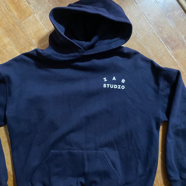 IAB 아이앱스튜디오 후드티 네이비 XL