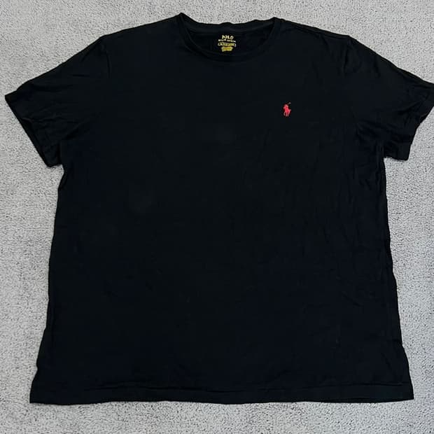 (XL) 폴로 반팔티 블랙