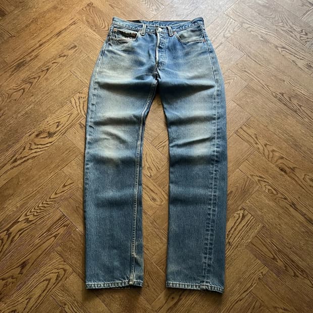 [32]90's 리바이스 501XX USA Made 데님 팬츠 S10
