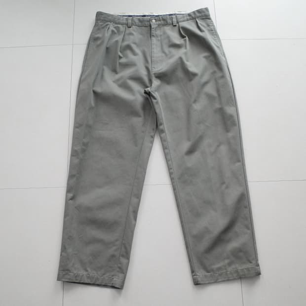 90s 폴로 랄프로렌 클래식 카키 치노 팬츠 38/30