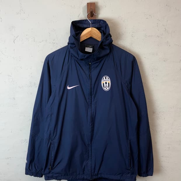 나이키 유벤투스 빈티지 네이비 바람막이
