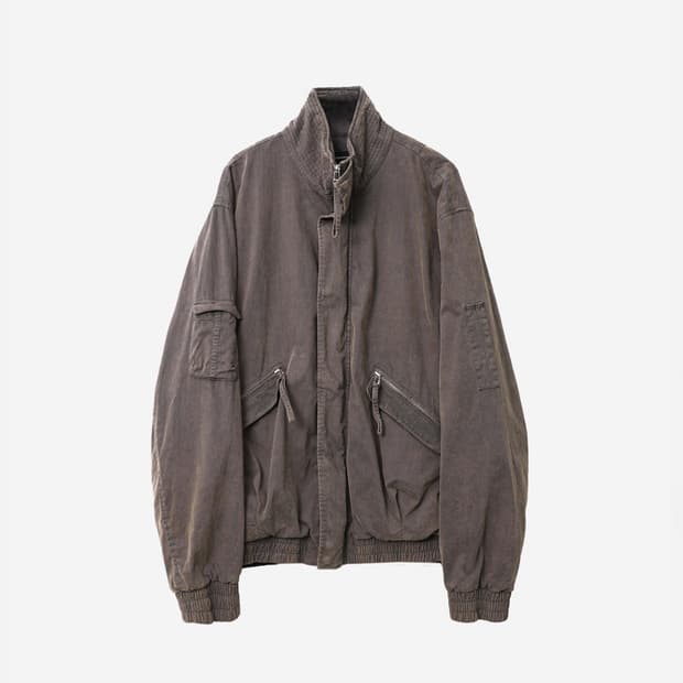 999휴머니티 블리치드 봄버자켓