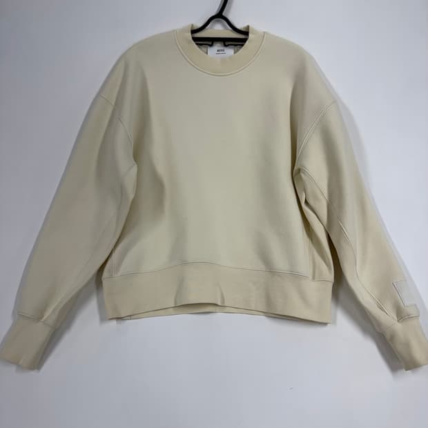 아미 스몰로고 기모 맨투맨 xs