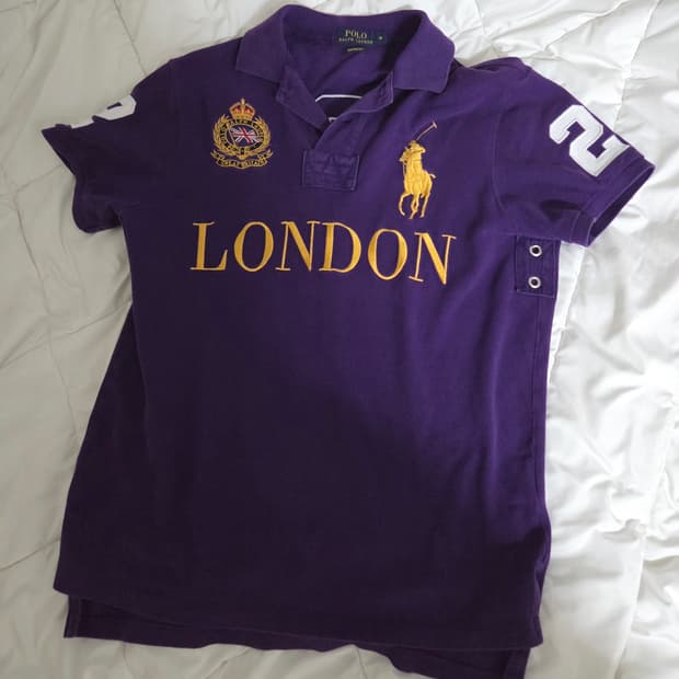 폴로랄프로렌 치프키프 빅포니 반팔 카라티 (런던)