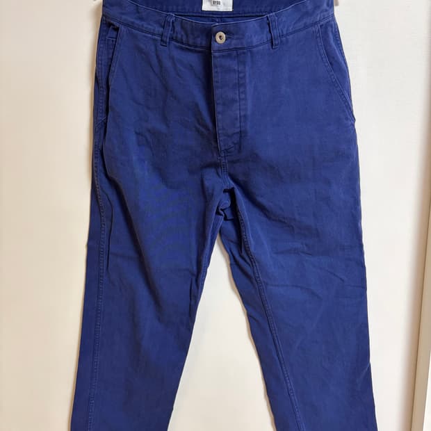 [M]ryoo 페인터 팬츠 블루