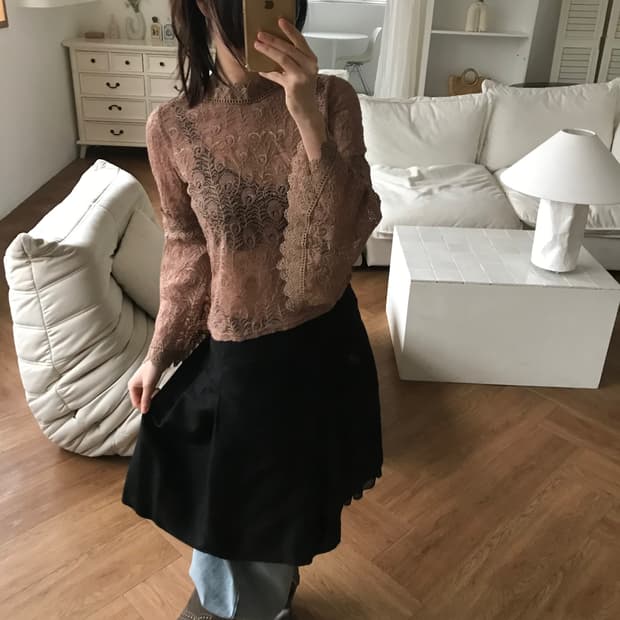 vintage lace top