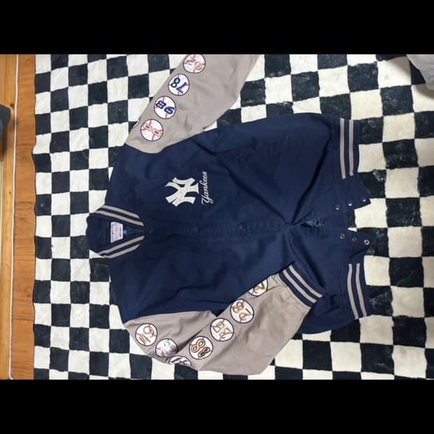 MLB 양키스 야구 점퍼 L(일본빈티지)