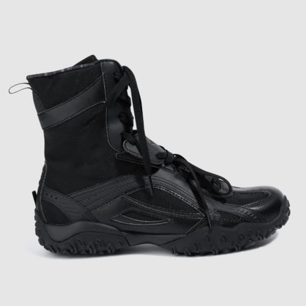 새상품) Fila x Ojos Echappe Mid Black 240