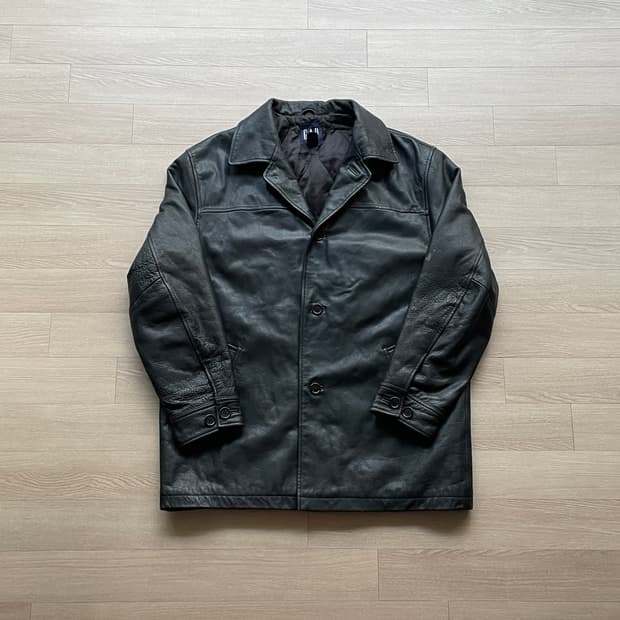 90s 올드갭 레더 카코트 gap carcoat