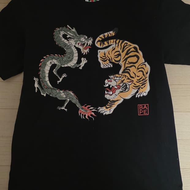 Bape T-shirt Black - S size
