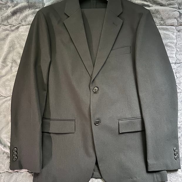 유니클로 감탄 셋업 블랙