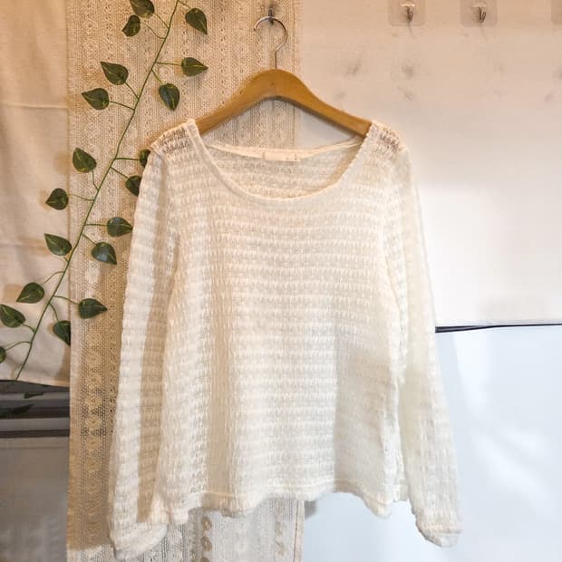 퓨어 보송 니트