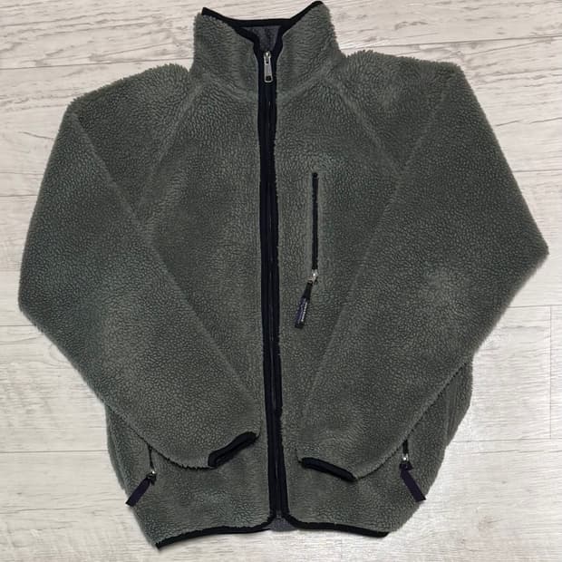 파타고니아 90s 레트로파일 made in usa 그린