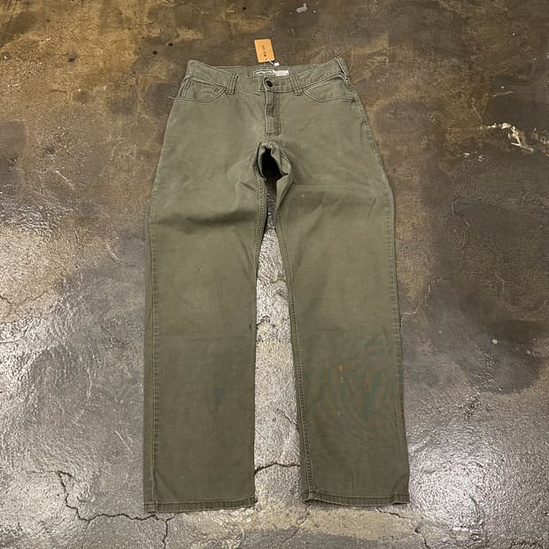 칼하트 릴렉스핏 워크팬츠 올리브 30x32