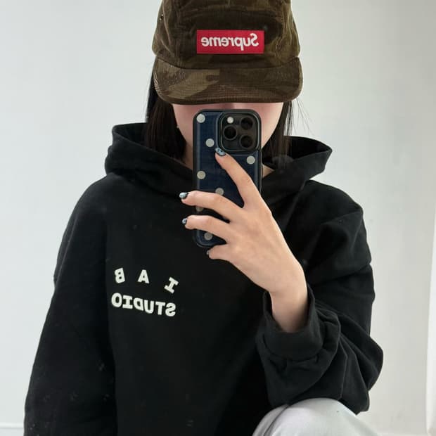 슈프림 코듀로이 카모 캡