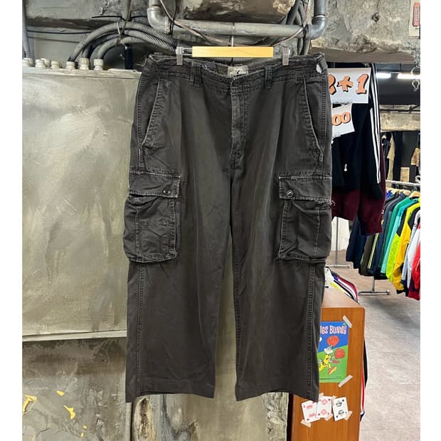 아메리칸 이글 카고 팬츠 차콜 42X32 #csz3653