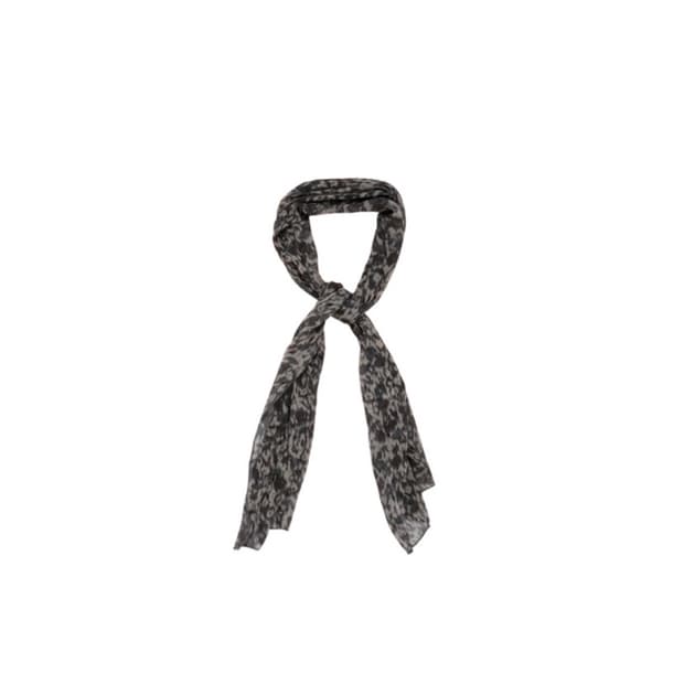 Leopard silk scarf