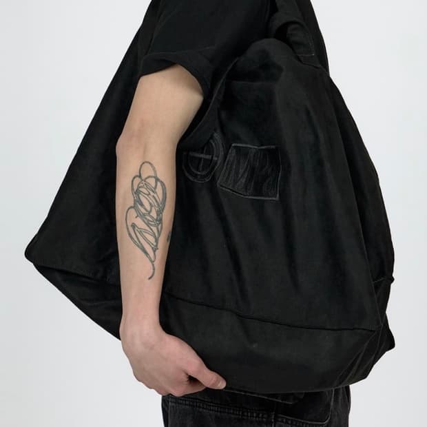 플라스틱 프로덕트 suede Big Bag