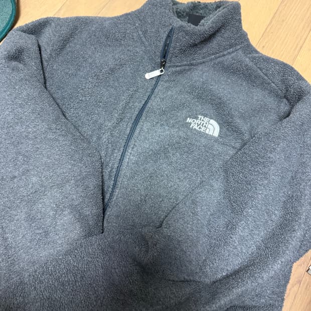 노스페이스 뽀글이 후드집업