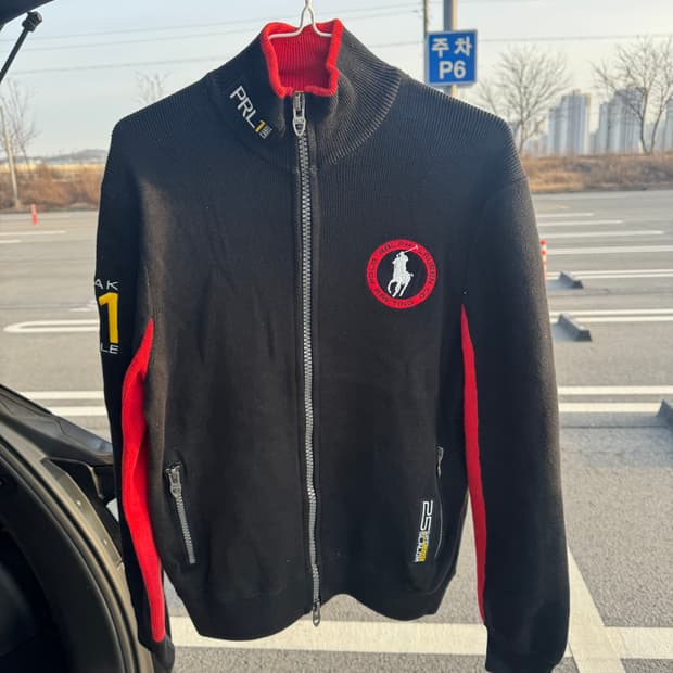 폴로 랄프로렌 k1세일링 니트집업