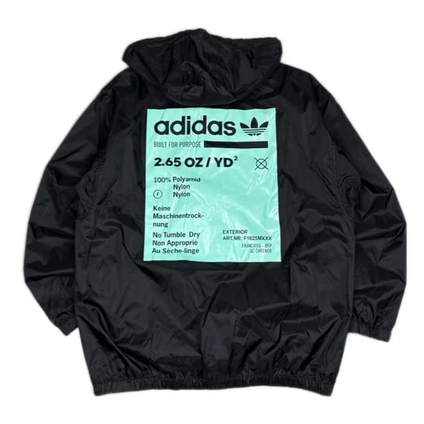 🖤아디다스 민트로고 블랙 아노락🖤