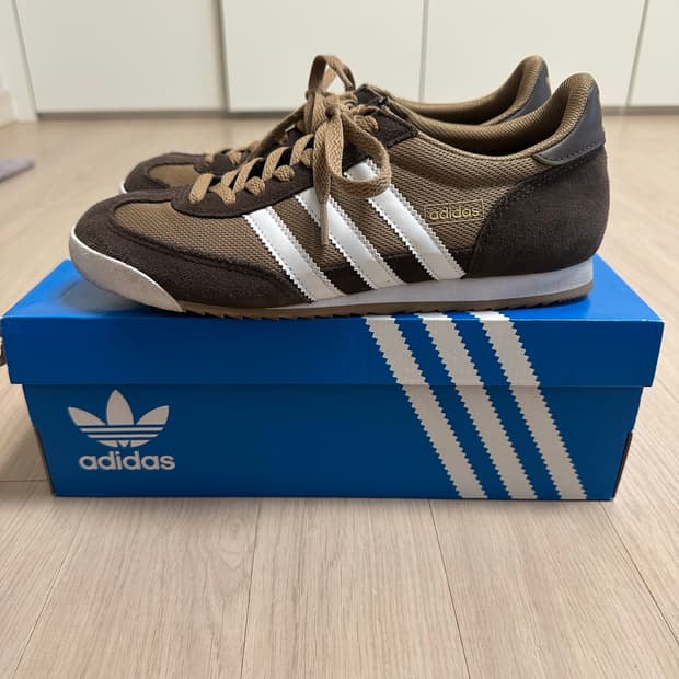 아디다스 r71 브라운