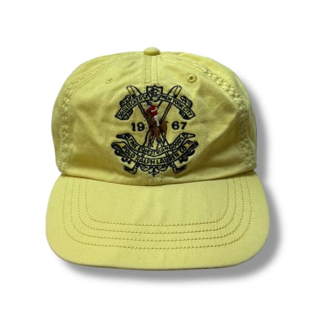 폴로 빈티지 옐로우 캡