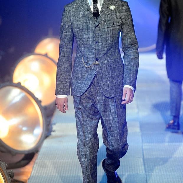 존 갈리아노 john galliano 10AW Glen check up 
