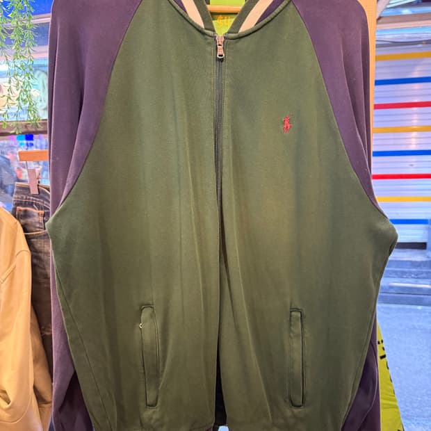 폴로 랄프로렌 버건디포니 초남 나그랑 집업